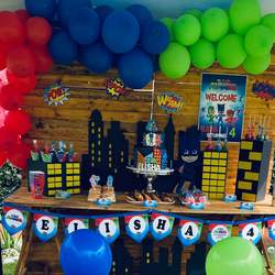 Elisha's Super PJ Masks Party - PJ Masks