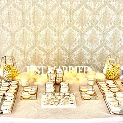 Wedding Candy Bar - White & Gold!