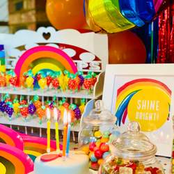 Shine Bright Rainbow Party - Rainbow
