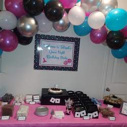 Taliyah's 12th birthday party  - Game night