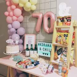 K-drama inspired Bday Party for Mom - Kdrama