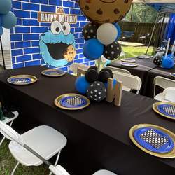 Cookie Monster Jace 1st Birthday  - Cookie Monster