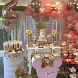Cumple  - Minnie Mouse gold 