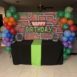 Liam’s TMNT party - Teenage Mutant Ninja Turtles