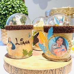 Liana’s Pochohantas birthday party - Princess Pochohantas 