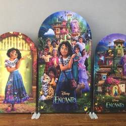 Encanto Arch Backdrop | Encanto Banner | Encanto Birthday party | Encanto Decor | Isabela Backdrop | Encanto balloons arch Encanto decorations - Encanto