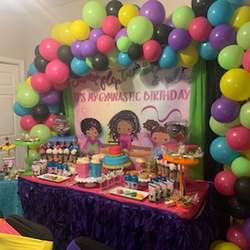 Lailani Gymnastic 7th Birthday  - Gymnastic 