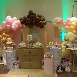 Boho Puppy-Themed Birthday Party  - Perritos Boho