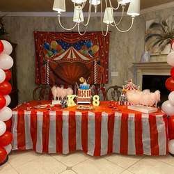 Kenzie’s carnival party  - Carnival, big top 