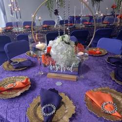 May’s Wedding day - Purple traditional 