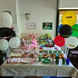 Kitty & Ninjago Twins party - Kitty & Ninjago