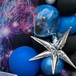 Mahita's Galaxy Themed Awesome Birthday  - Galaxy Themed for Girls