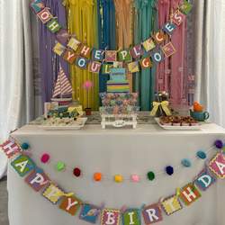 Harper’s First Birthday  - Oh, The Places You’ll Go!