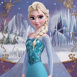 Elsa Kleurplaat - Frozen (Disney)