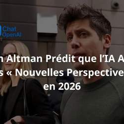 Chat OpenAI Net : Sam Altman Prédit que l’IA Aura des « Nouvelles Perspectives » en 2026 - Chat OpenAI Net