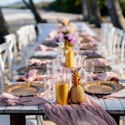 With Love launch elopement weddings in tropical style - Luxe Tropical Beach Soirée