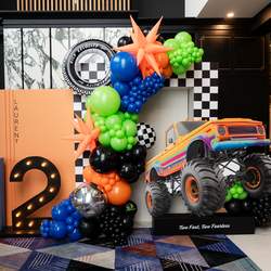 Two Fast, Two Fearless 🏁🧡 - Monster truck