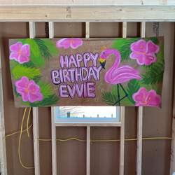 Evvie’s Flamingle Party - Flamingos