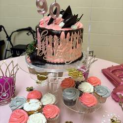 Celebrating 90 Bee-u-tee-full Years  - Queen Bee