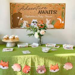 Rustic Woodland Baby Shower - Woodland Animals