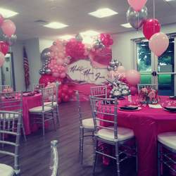 Michelle's 50th Birthday Bash - Hot pink florals
