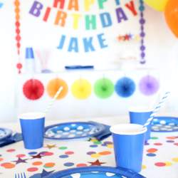 Rainbow Birthday Party - Rainbows