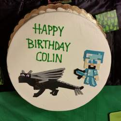 Colin's 6th Birthday - Minecraft