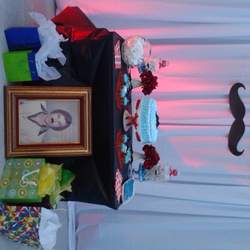 64th Men Birthday - Moustache Theme
