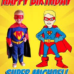 Super Michael's Training Camp Party - Superheroes