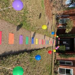 Follow the Rainbow 4th Birthday  - Rainbows and unicorns