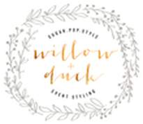 Willow And Duck Event Styling