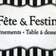Fête et Festin
