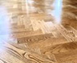 Instant cure floor finish