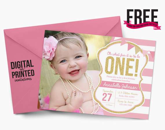 Pink-and-gold-glitter-first-birthday-invitation-570