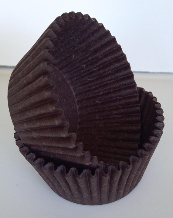 Brown Baking Cups by just SUGAR COAT IT! Catch My Party
