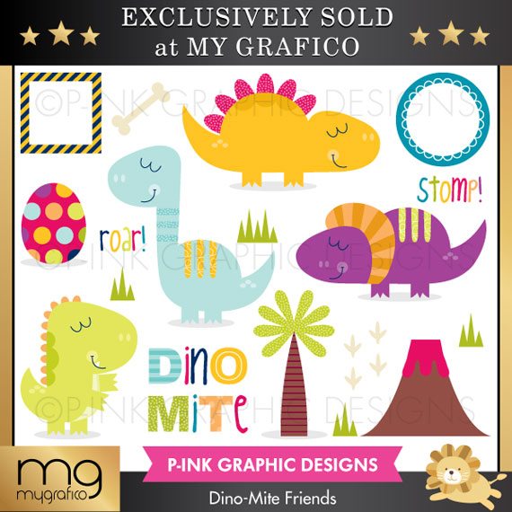 Dino-Mite Friends Dinosaur Cliparts Dino-mite-dinosaur-clipart-570