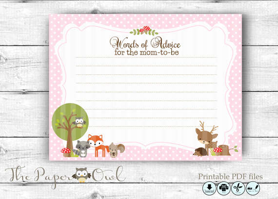 Woodland-baby-shower-advice-card-570