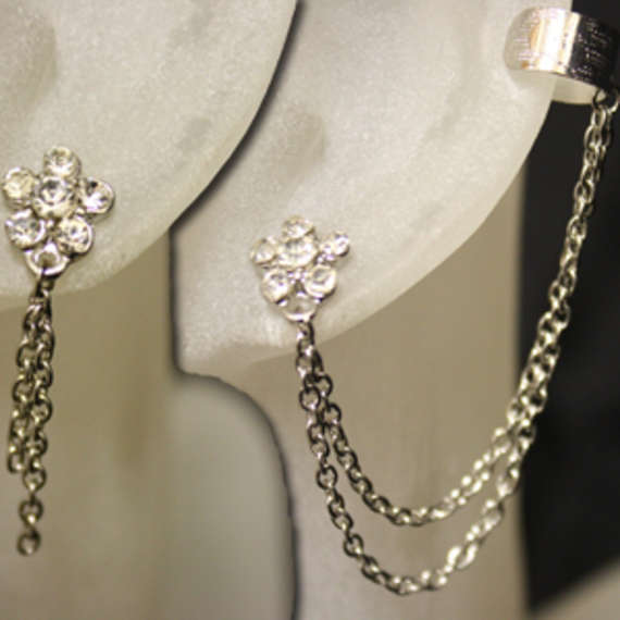 Flower with chain ear cuff set Flower-with-chain-ear-cuff-set-570
