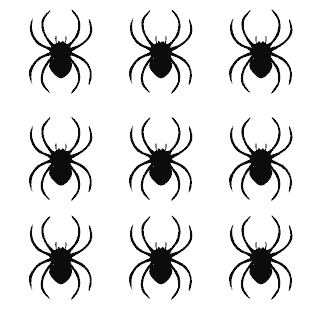 Pin the Spider on the Web Free Printable Halloween